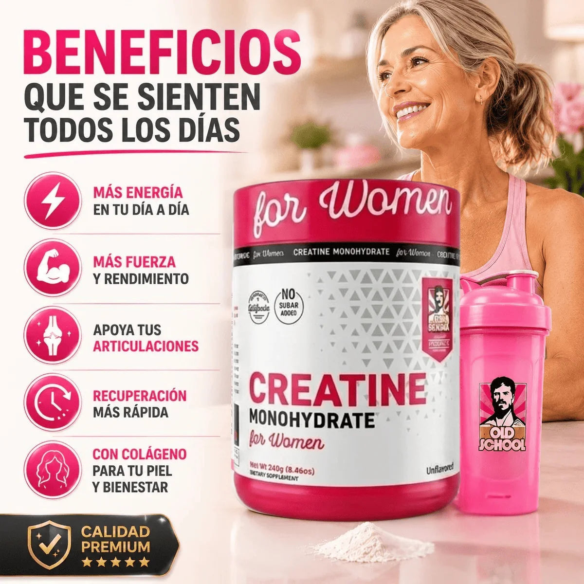 CREATINA FOR WOMEN